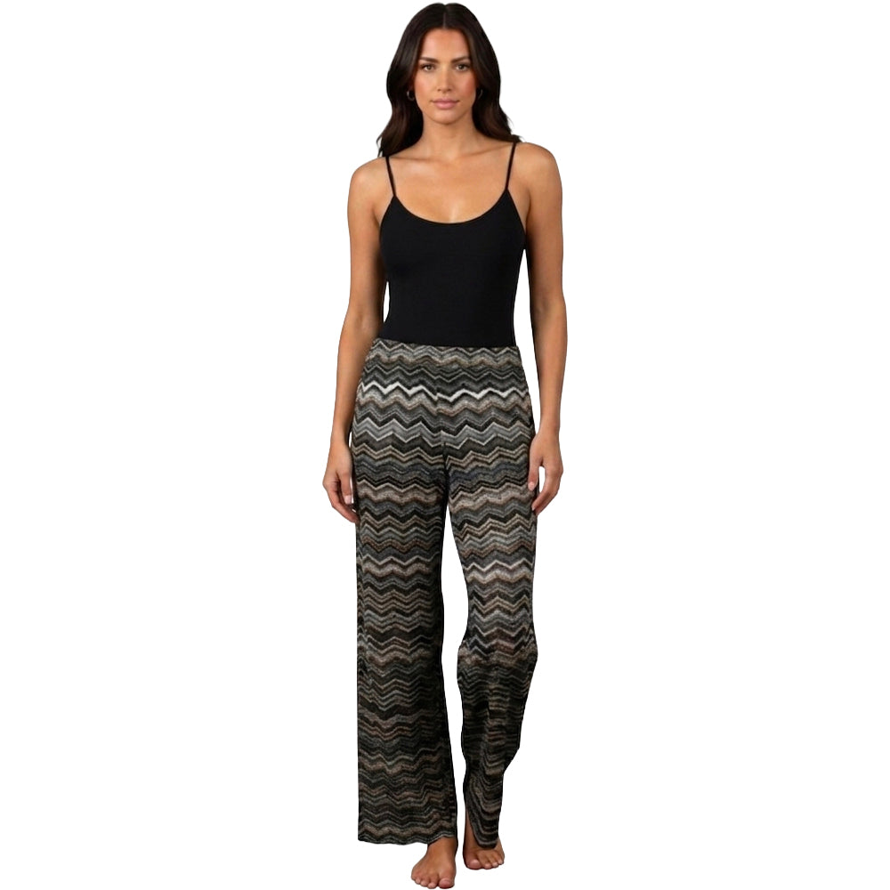 Chevron Mesh Women's Cover-Up Pants